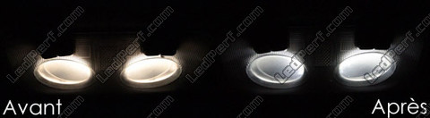Pure white LEDs for Alfa MiTo - Front ceiling light -