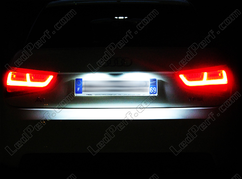Recognition Murmuring Brewery LED Licence plate pack for Audi A1
