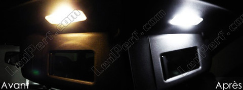 LED Sunvisor Vanity Mirrors Audi A4 B5