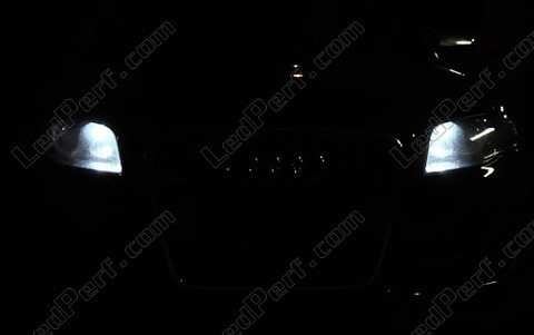 xenon white sidelight bulbs LED for Audi A4 B7