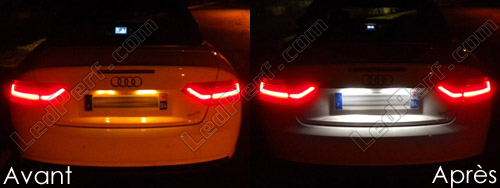 Chairman At risk Go up LED Licence plate pack for Audi A5 8T