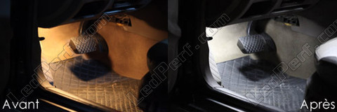 LEDs for footwell and floor Audi A6 C5