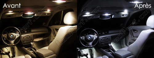 Pack ampoules LED intérieur BMW Série 1 E81 E82 E87 E88 - Auto-piece02