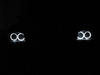 white xenon 6000K LEDs for Angel eyes for BMW 1 Series phase 1