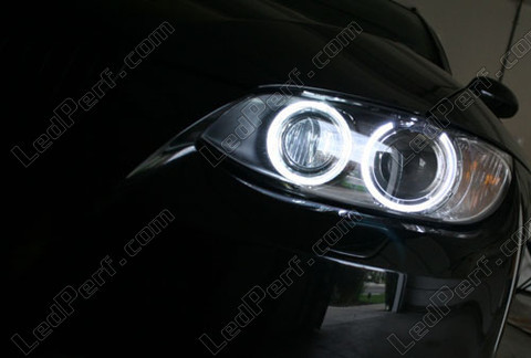 xenon white leds for H8 Angel eyes BMW Serie 3 (E92 E93) 6000K