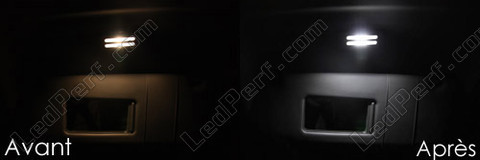 Vanity mirrors - sun visor LED for BMW Serie 6 (E63 E64)