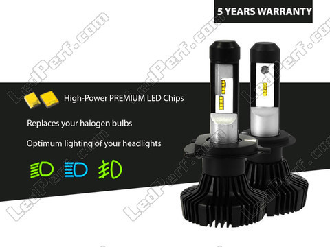 2x H1 Kit Car LED Headlight Fog Bulbs PURE WHITE 6500K CITROEN C4 PICASSO 2007 
