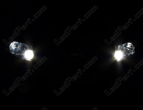 xenon white sidelight bulbs LED for Dacia Logan 2