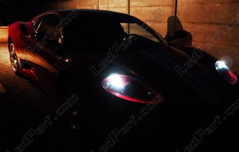 xenon white sidelight bulbs LED for Ferrari F360 MS