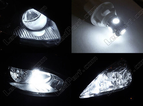 xenon white sidelight bulbs LED for Fiat Talento Tuning