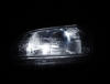 xenon white sidelight bulbs LED for Honda Civic 5G