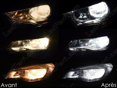 Low-beam headlights LED for Honda Civic 9G Tuning
