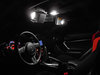 Vanity mirrors - sun visor LED for Jeep Compass II