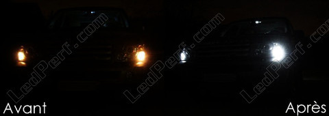 xenon white sidelight bulbs LED for Land Rover Range Rover