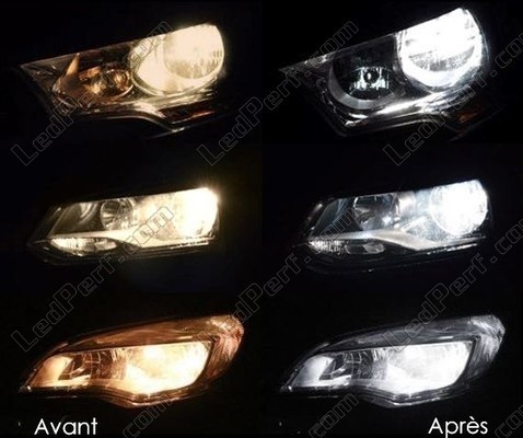 headlights LED for Mazda 2 phase 2 Tuning