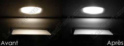 Vanity mirrors - sun visor LED for Mercedes A-Class (W169)