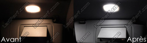 LED Sunvisor Vanity Mirrors Mercedes CLK (W208)