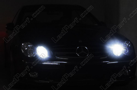 LED sidelight bulbs Mercedes CLK (W209)