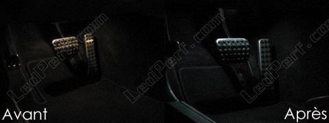 LEDs for footwell and floor Mercedes GLK