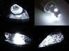 xenon white sidelight bulbs LED for Nissan Navara D40 Tuning