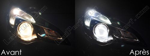 20 AMPOULE LED SMD BLANC XENON OPEL ASTRA J F69 après 06/2012 PACK TUNING KIT