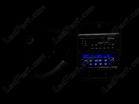 blue Automatic air conditioning LED for Opel Corsa C