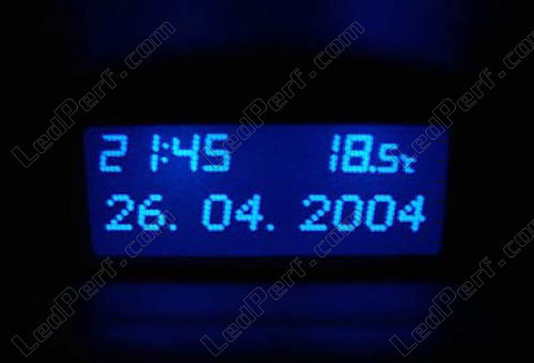 blue TID Display unit LED for Opel Corsa C