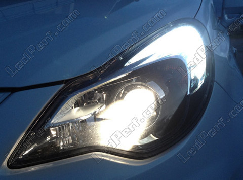 daytime running lights LED for Opel Corsa D