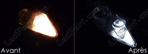xenon white sidelight bulbs LED for Opel Corsa D