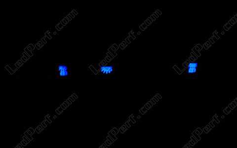 blue Ceiling Light LED Buttons for Opel Vectra C