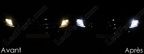xenon white sidelight bulbs LED for Opel Vectra C