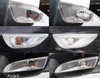 Side-mounted indicators LED for Opel Vivaro III before and after