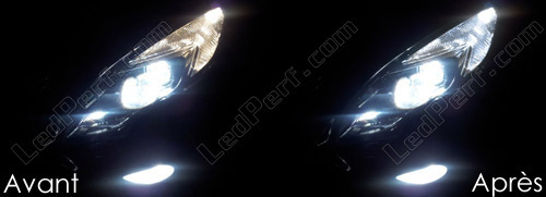 Vauxhall zafira tourer pare-soleil miroir de maquillage Ampoule LED Xenon Blanc Canbus