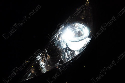 xenon white sidelight bulbs LED for Peugeot 207