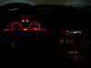 Red instrument panel LED for Peugeot 306