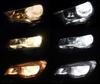 Low-beam headlights LED for Peugeot 307 Tuning