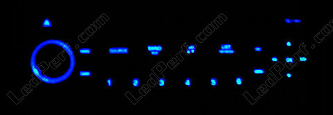 Car radio RD4 blue LED for Peugeot 307 phase 2 (T6)