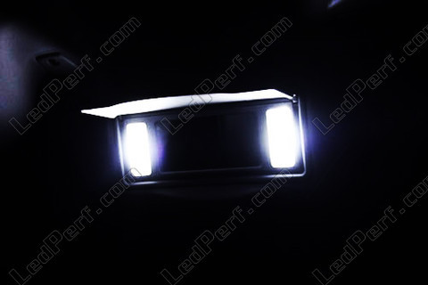 LED Sunvisor Vanity Mirrors Peugeot 407