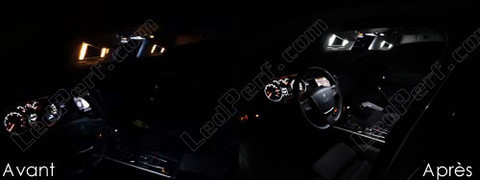 LED Sunvisor Vanity Mirrors Peugeot 508