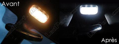 Front ceiling light LED for Peugeot 807