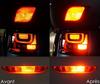 rear fog light LED for Renault Koleos before and after