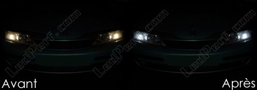 Renault Laguna MK1 White LED 'Trade' Wide Angle Side Light Beam Bulbs Pair