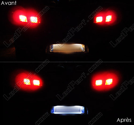 licence plate LED for Renault Megane 3