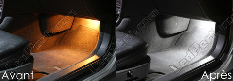 LEDs for footwell and floor Saab 9-5