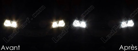 Main-beam headlights LED for Seat Leon 3 (5F)