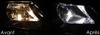 xenon white sidelight bulbs LED for Skoda Fabia 3