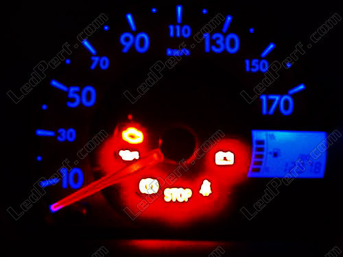 Modtager Postbud Indigenous Meter/instrument panel kit for Toyota Aygo - blue/red/white/green