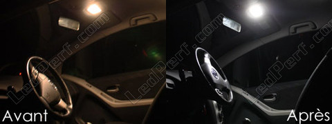 Front ceiling light LED for Toyota Yaris 2
