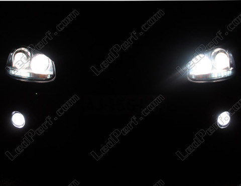Main-beam headlights LED for Volkswagen Golf 5