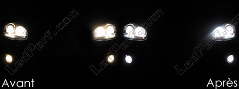 Main-beam headlights LED for Volkswagen Golf 5